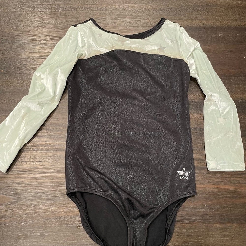 Justice Active Black Long Sleeve Top